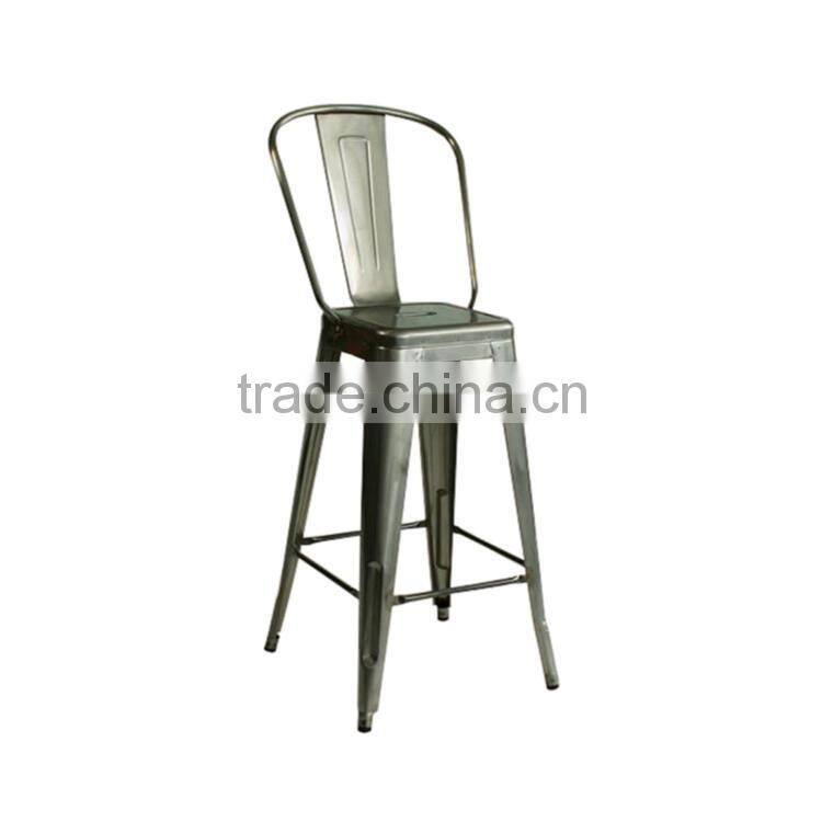 Commercial Use Metal High Stool Chair for Bar Furniture