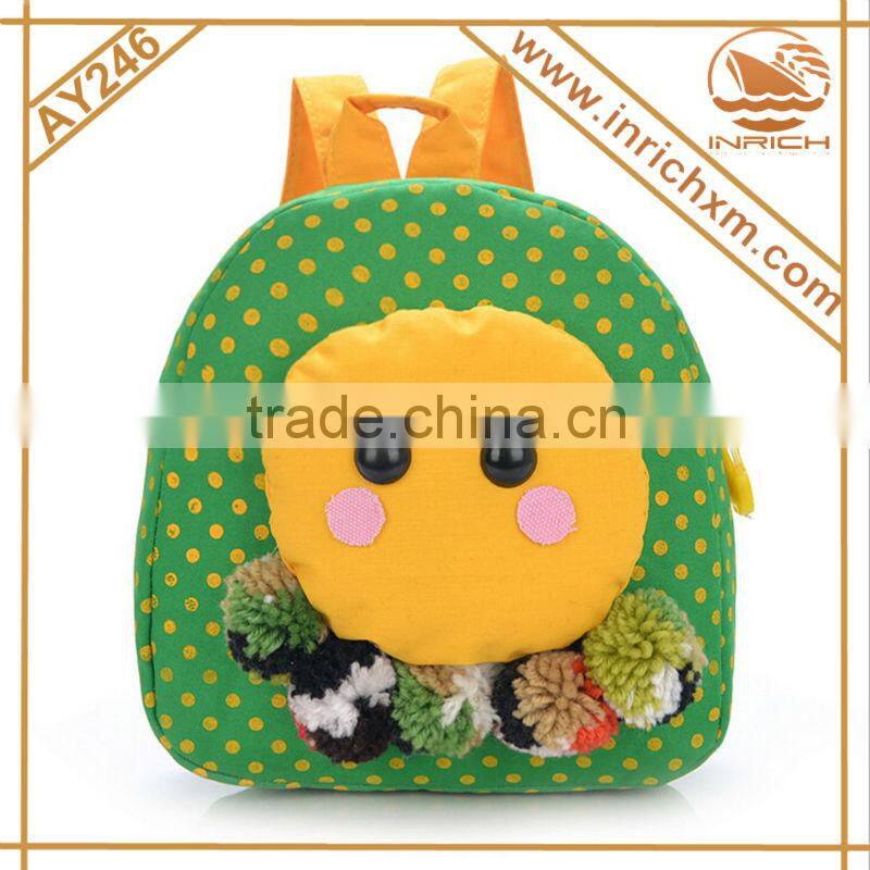 2016 Kindergarten 3D Cartoon Child School Bag for kids