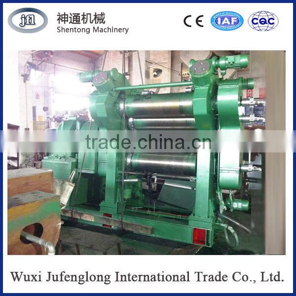 XY-4F360 Four rolls rubber calender/conveyor belt calender for coating rubber and fabric