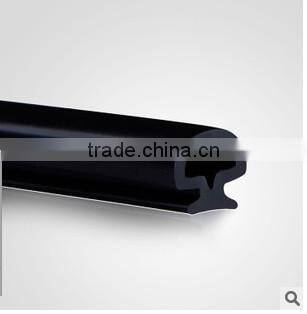 Professional U shape industry decorative material seal flexible strip extruded EPDM gasket decorative products A-17-6.5