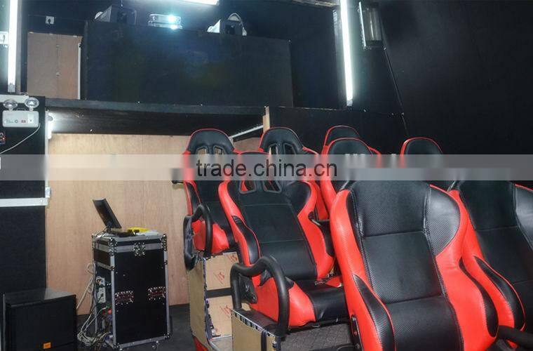 4d motion seat 6 seats with safety belts