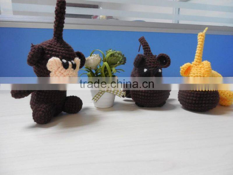 Monkey 100% cotton handmade style toys