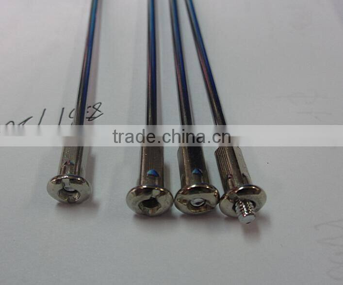 36 spokes A3 Stainless Steel Chrome Motorcycle wheel rim spoke