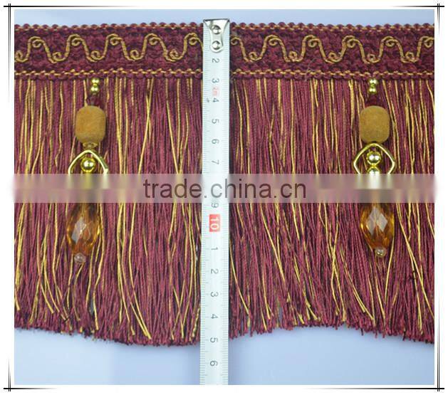 furniture tassel trims for curtains,tassel trimmings for cushions