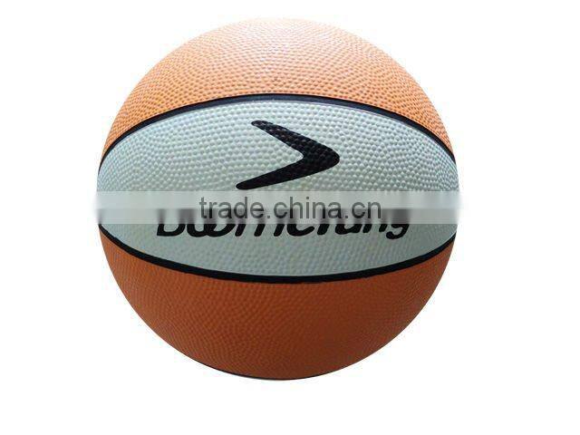 Ball Type and Rubber Ball Material Multi color training rubber basketball
