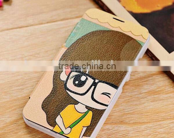 high quality leather phone case for iphone 5 wallet case cell phone case