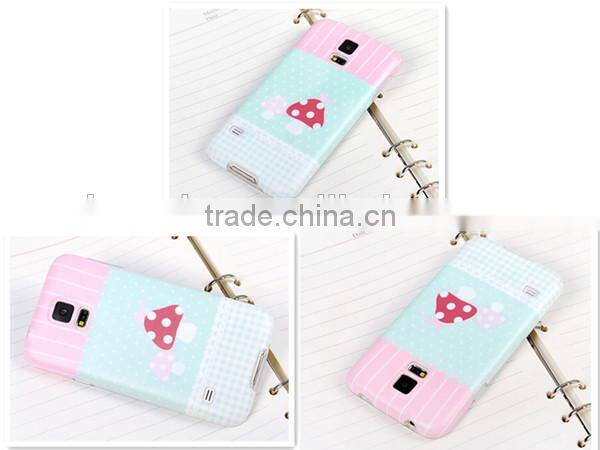 Design fashion mobile phone hard case for samsung galaxy s5