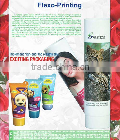100ml empty skin care plastic tube