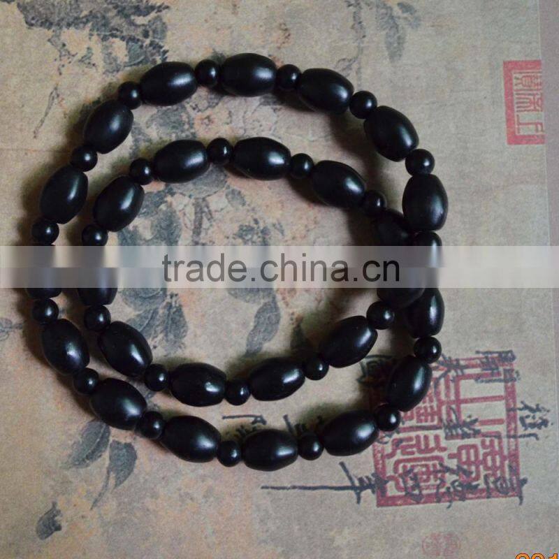health care black nephrite bianshi necklace