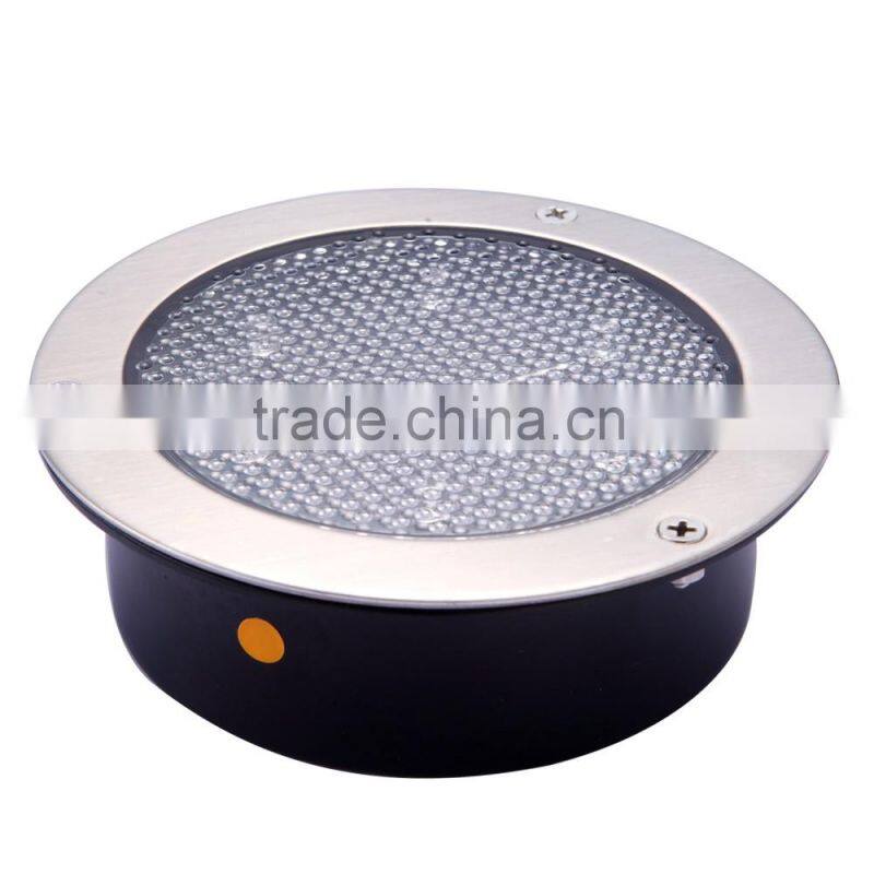 2016 Stainless Stell underground lighting 8 leds ultra bright solar underground led light