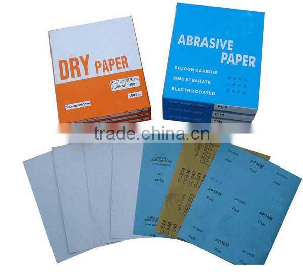 Water-proof Abrasive Paper