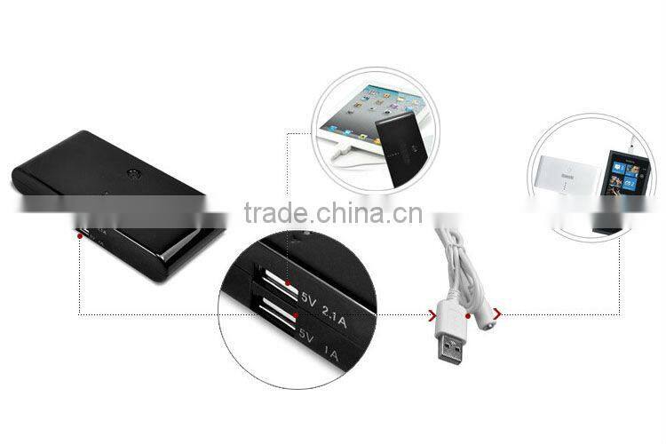 Portable mobile power bank 20000mAh Supply power for iPod,for iPhone,for iPad/ Samung