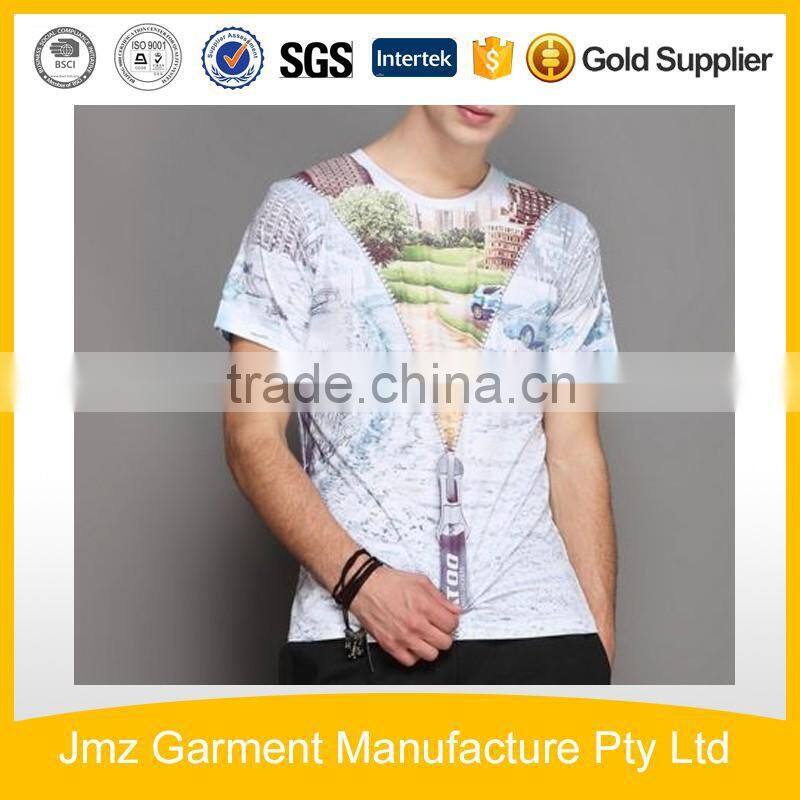 High quality cothes digital Print T-shirt OEM T-shirt Supplier
