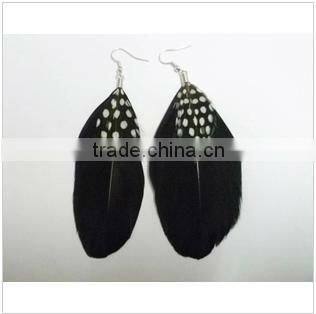 Fashionable Teal Feather Earring cheap feather earrings