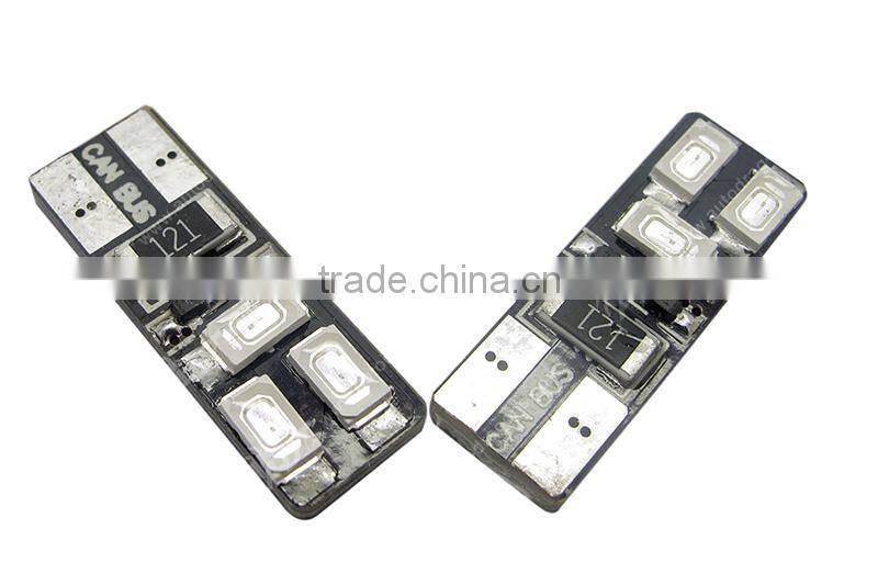 Car Bulbs LED Error Free Canbus 5630 SMD Blue Color W5W T19 501 Side Light