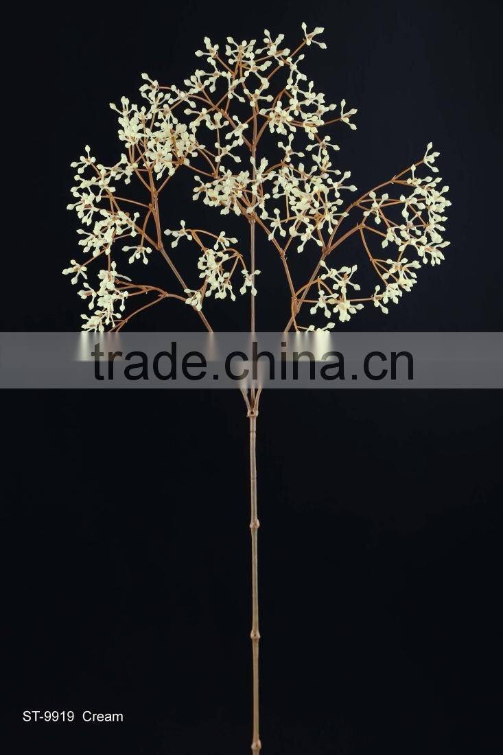 100 cm Plastic Berry Spray x 3 Artificial Flower