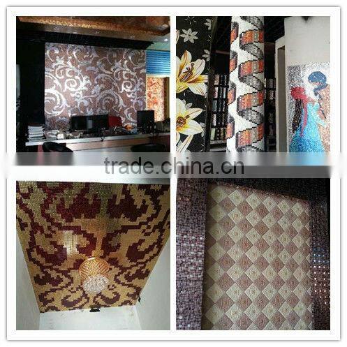 MC030 TV wall decoration panel mosaic