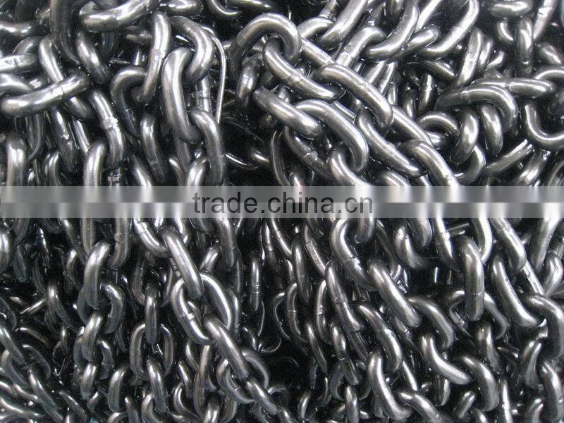 G80 black oxide lifting chain