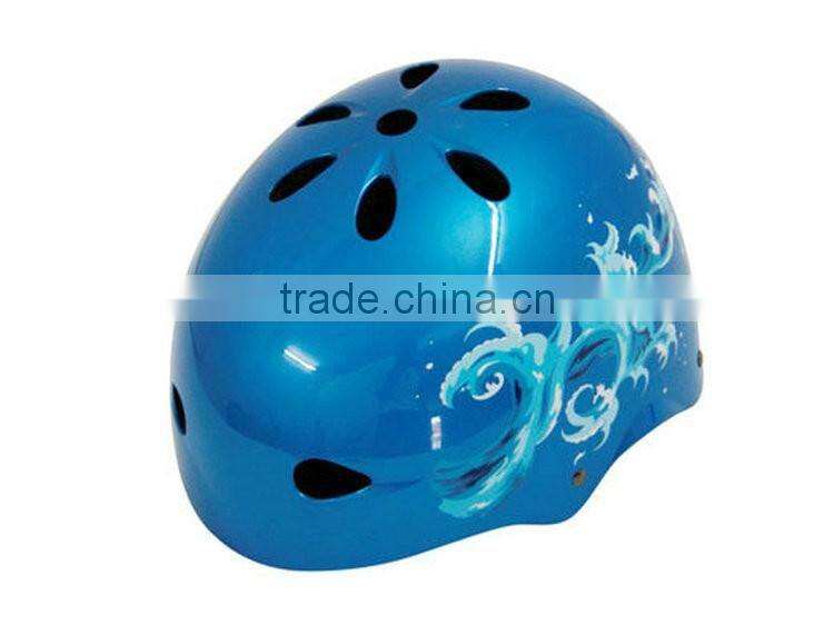 Customized cool Graffiti Super Protective Shark Helmet For Skateboard