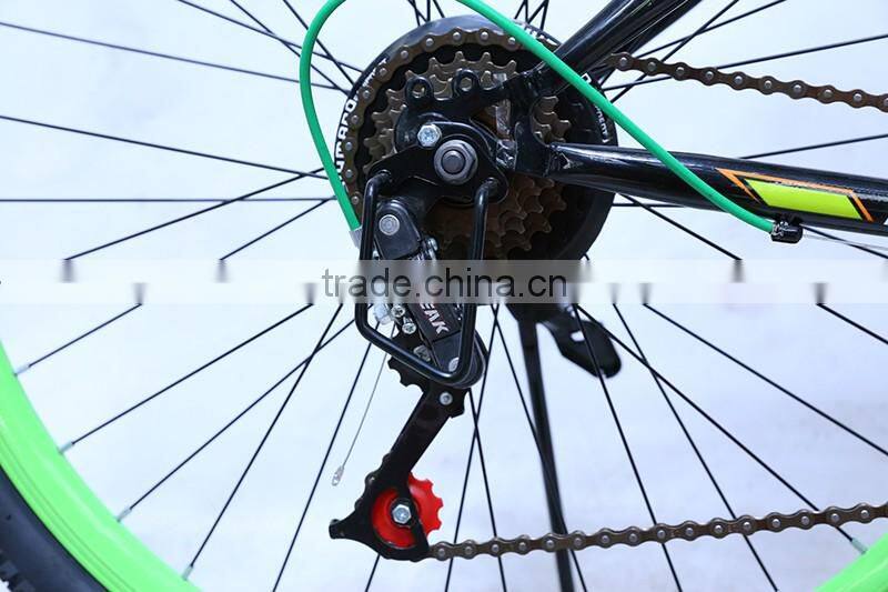 26-inch dual V brake mountain bike 21 speed high carbon steel student bicycle