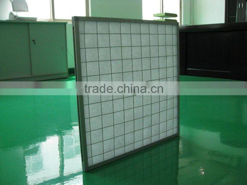 Primary Efficiency Panel Air Filter Manufacture From China