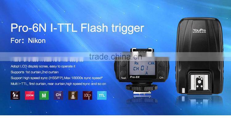 Pro-6N Wireless I-TTL Flash Trigger For Nikon