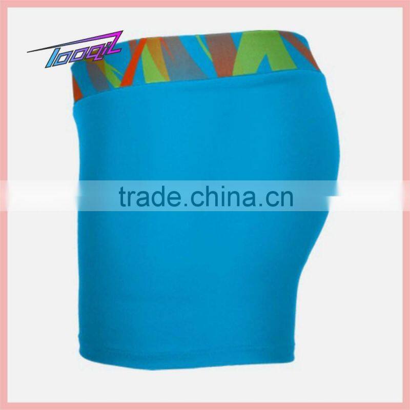 Cheerleading shorts sublimation low MOQ in China