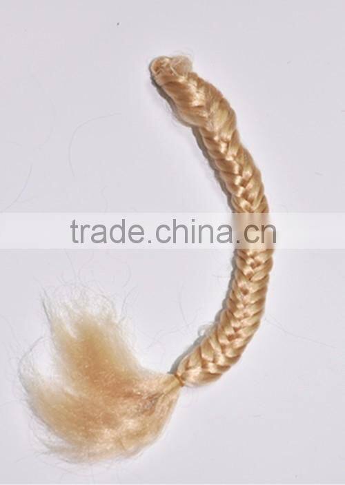 Cheap synthetic Long blond fake braid for woman N386