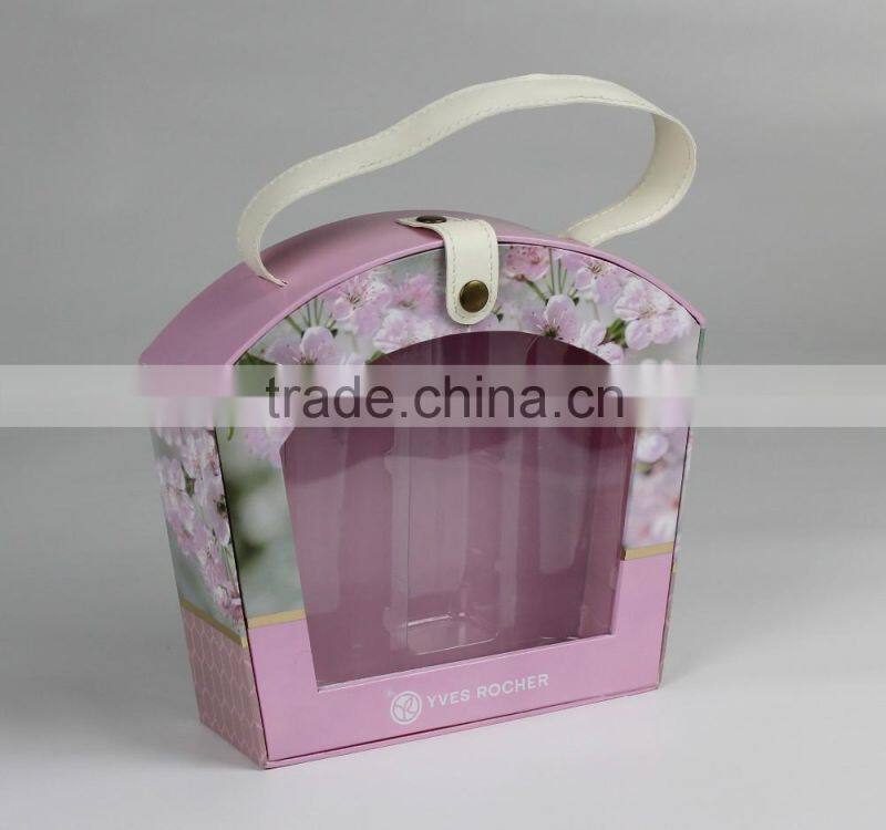 Luxury Fashionable Portable cosmetic box packaging
