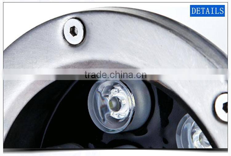 colorful outdoor fountains light led underwater light 12W RGB 24V