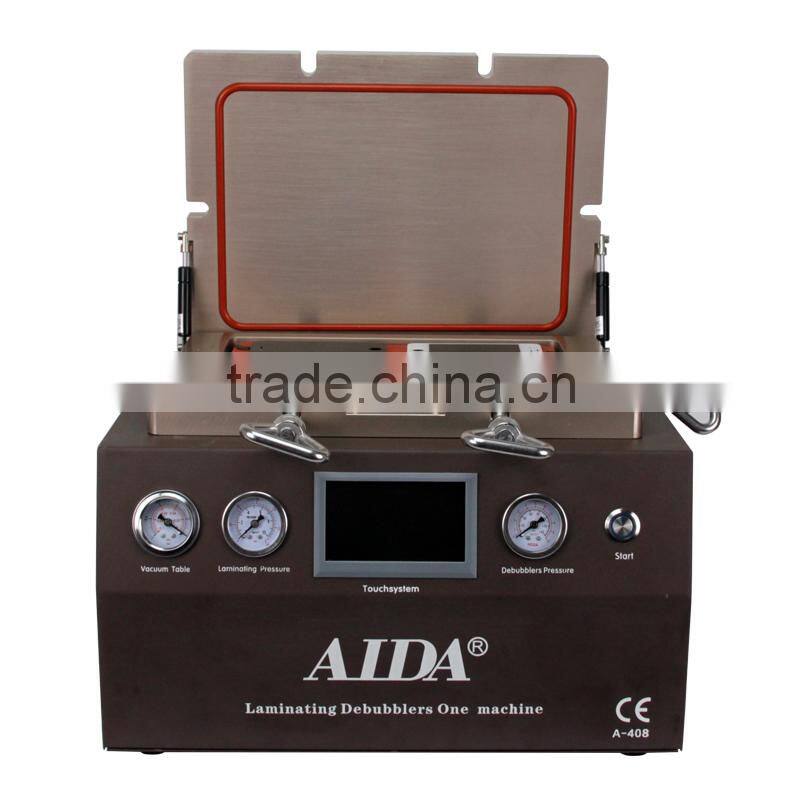 100% no bubbles LCD & Touchscreen Laminating refurbish machine with display, without Air compressor and Air pumper.