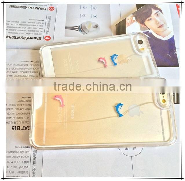 Creative Design Colorful Liquid Phone Case For iPhone 6s 6s Plus