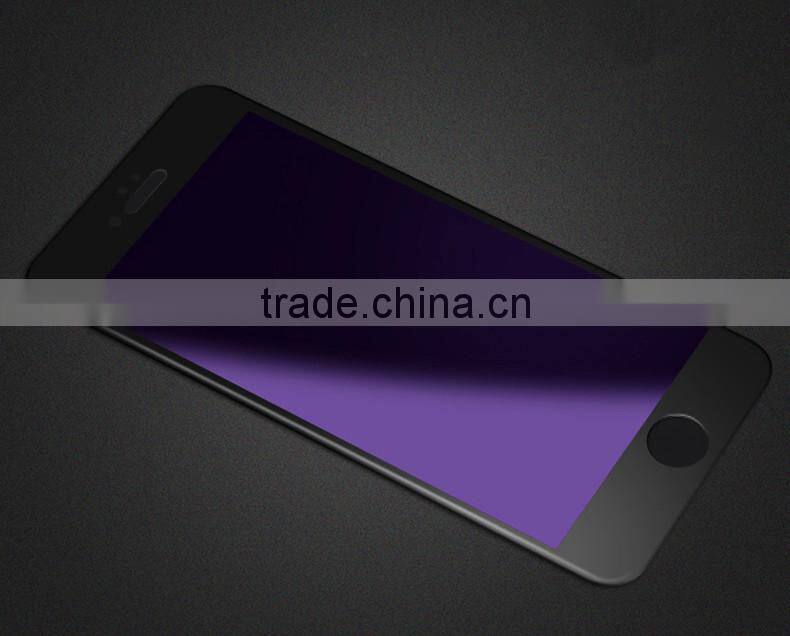 2016 NEW products of anti blue ray tempered glasses screen protector film for iPhone 6