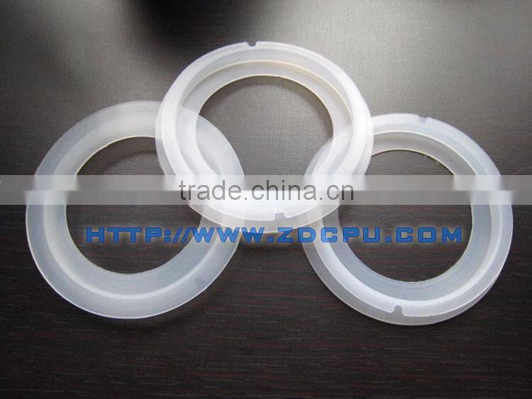 Injection molding high precision round flat rubber gasket