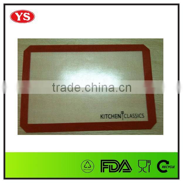 Yuanshu custom logo Silicon Baking Mat