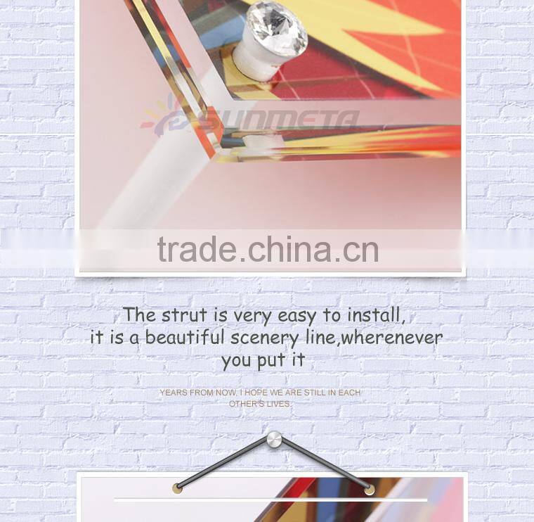 Sunmeta sublimation heat press glass photo frame 280*230*10(BL-09)
