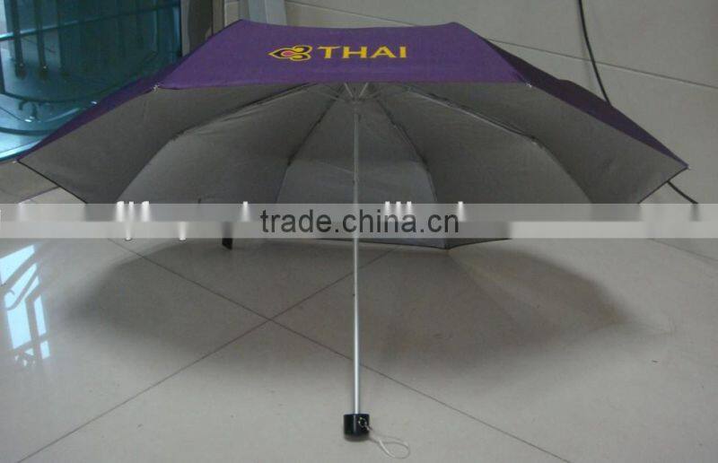 Custom Umbrella,fold portable Umbrella,Airlines Gift Umbrella