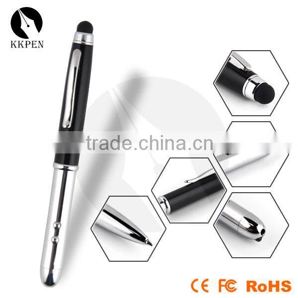 white stylus touch pen screen cleaner pen brush touch pen
