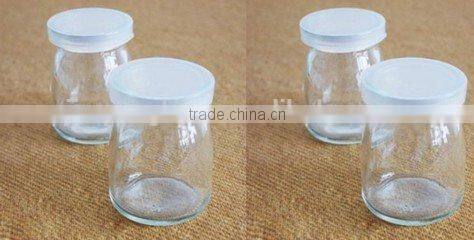 100ml classic glass pudding bottle, milk bottle