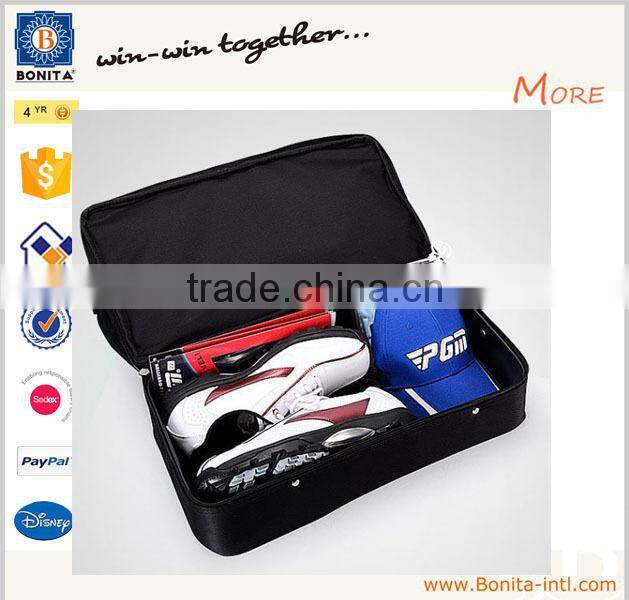 Nylon mens golf clothes bag high capacity