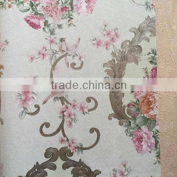 China Supplier Flower wallpaper best price