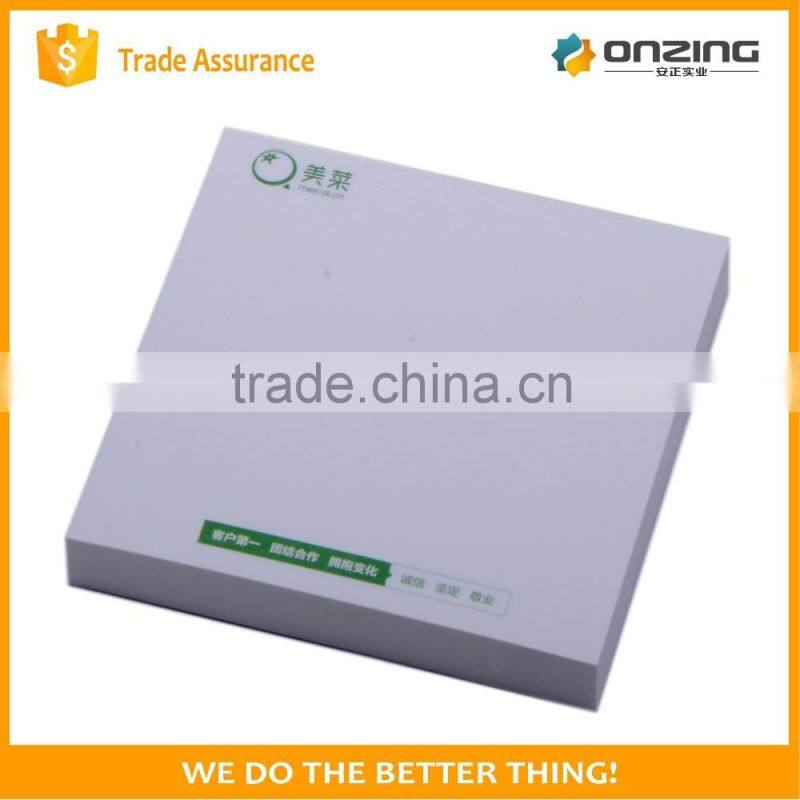 Custom logo printed stationery small pads of paper sticky note