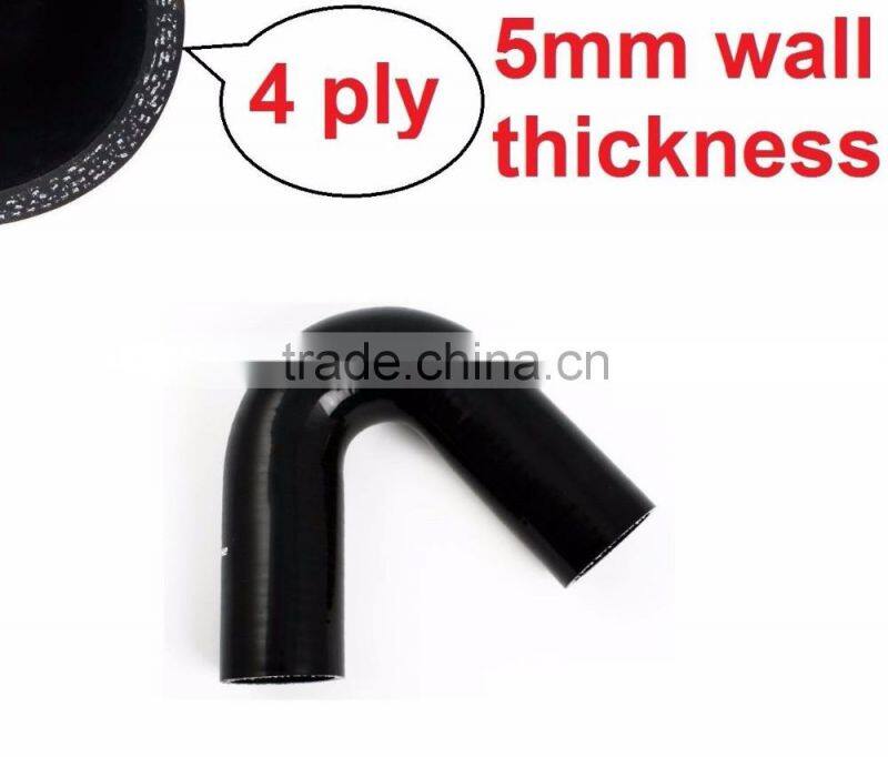 135 degree elbow black 7/8'' 22 mm silicone hose