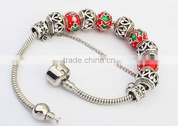 All match Christmas hollow fashion bracelet