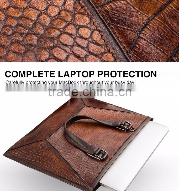 QIALINO hand bag computer bags briefcase messenger laptop bag for macbook air/pro 12 13