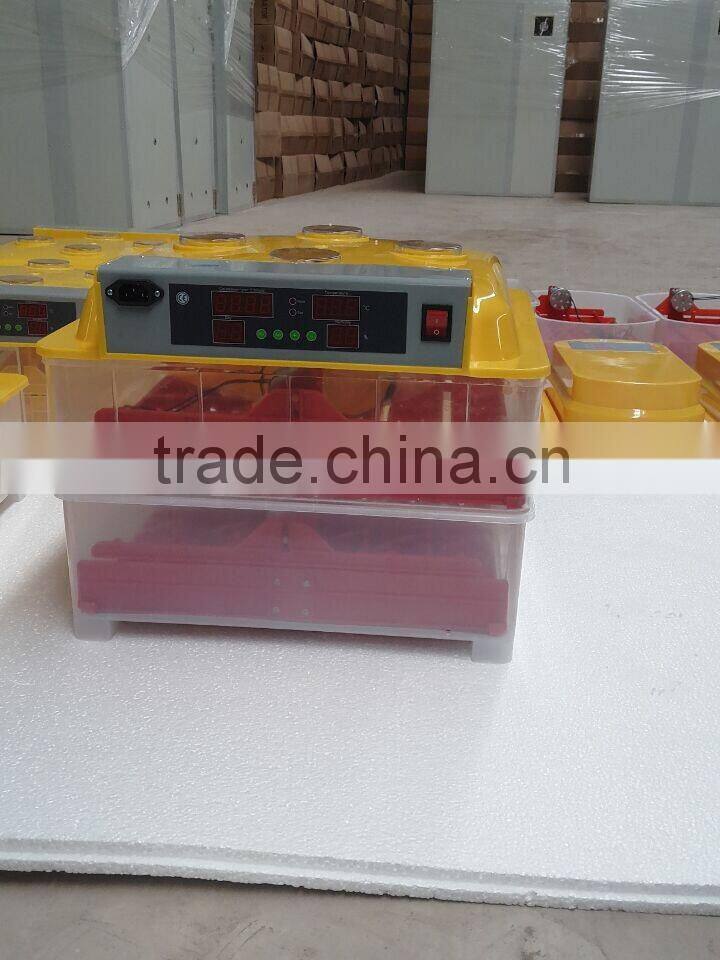 Fully automatic cheap ZH-72 chicken incubator/mini egg incubator china