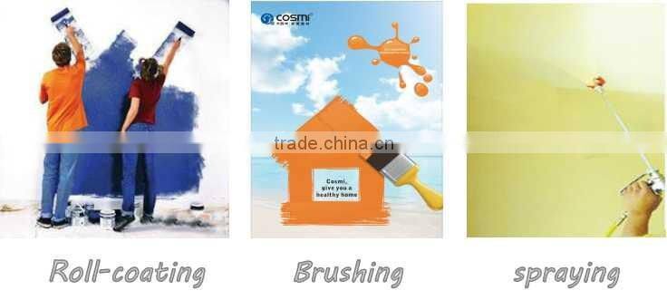 Odorless interior emulsion wall paint White latex wall coating