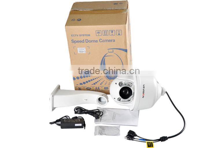 LS VISION High Speed Dome 1080P IP Camera , 1080P HD IP LED-Array IR Security Camera