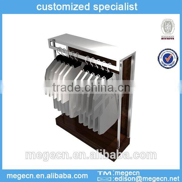 exhibition wood advertisement display shelf