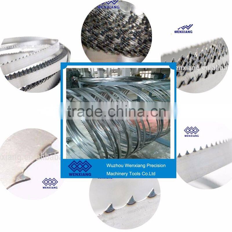 High quality carbon steel band saw blade for meat and bone cutting saw blade